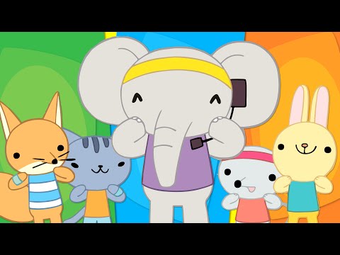 Head Shoulders Knees & Toes (Speeding Up) | Nursery Rhyme | Super Simple Songs