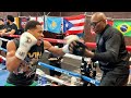 DEVIN HANEY IN MONSTER SHAPE FOR KAMBOSOS FIGHT - LOOKS RAZOR SHARP AHEAD OF FIGHT