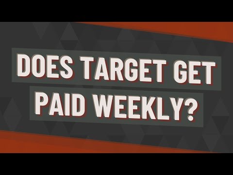 Does Target Warehouse Pay Weekly