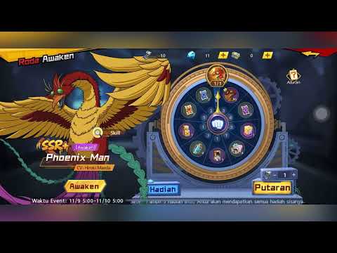 Gacha phoenix man ssr+ A1 di server 497