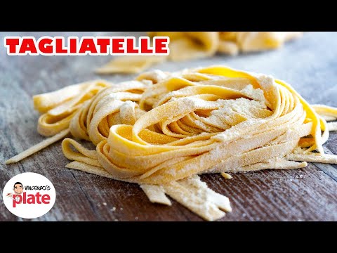 HOMEMADE TAGLIATELLE | Master the Art of Making Pasta from Scratch!