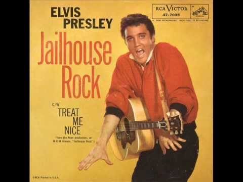 ELVIS PRESLEY - JAILHOUSE ROCK - TREAT ME NICE