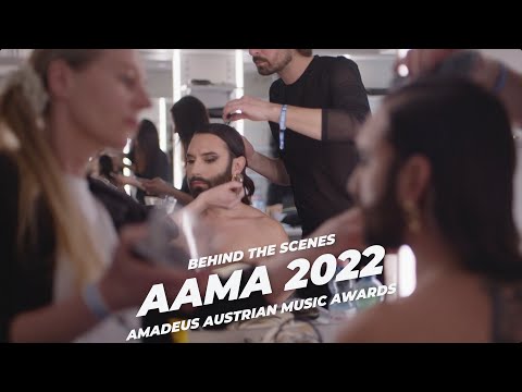 Sneak Peek: Behind The Scenes: Amadeus Austrian Music Awards 2022 | Conchita Wurst