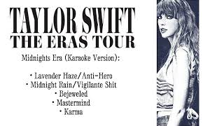 Taylor Swift - Midnights Era (The Eras Tour) (Karaoke Version)