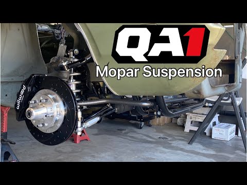 1969 Barracuda gets a QA1 Front Coil-over Suspension