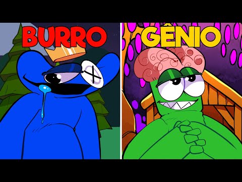 🟨 Testei a Burrice dos Monstros do Rainbow Friends!