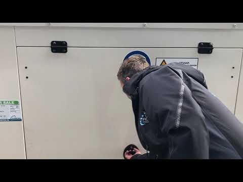 Perkins FG Wilson 150 KVA Supersilent generatorset stocknr 2414