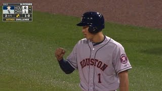 HOU@CWS: Correa legs out hit, robs Eaton in MLB debut