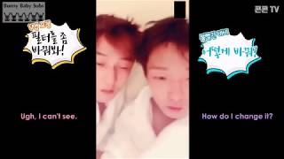 [ENG][20171003] iKON: Bobby Sneaking Into Donghyuk&#39;s Room at 3AM