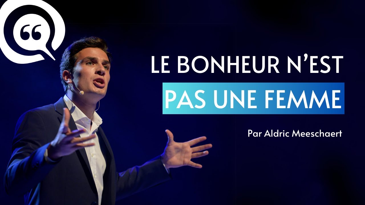 ALDRIC MEESCHAERT - Le bonheur n’est pas une femme (GRANDE FINALE D'ÉLOQUENCE 2024)