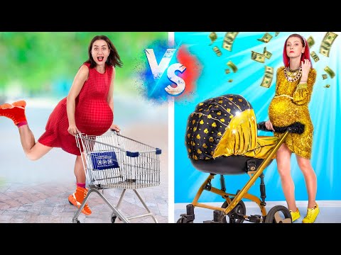 Богатая беременная vs бедная беременная