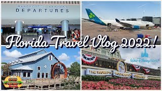 Florida 2022 Travel Day - Manchester Airport to Orlando with Aer Lingus to Port Orleans Riverside!