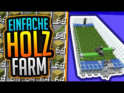 EINFACHE HOLZFARM (5.300/h) Tutorial ✨ Minecraft 1.21