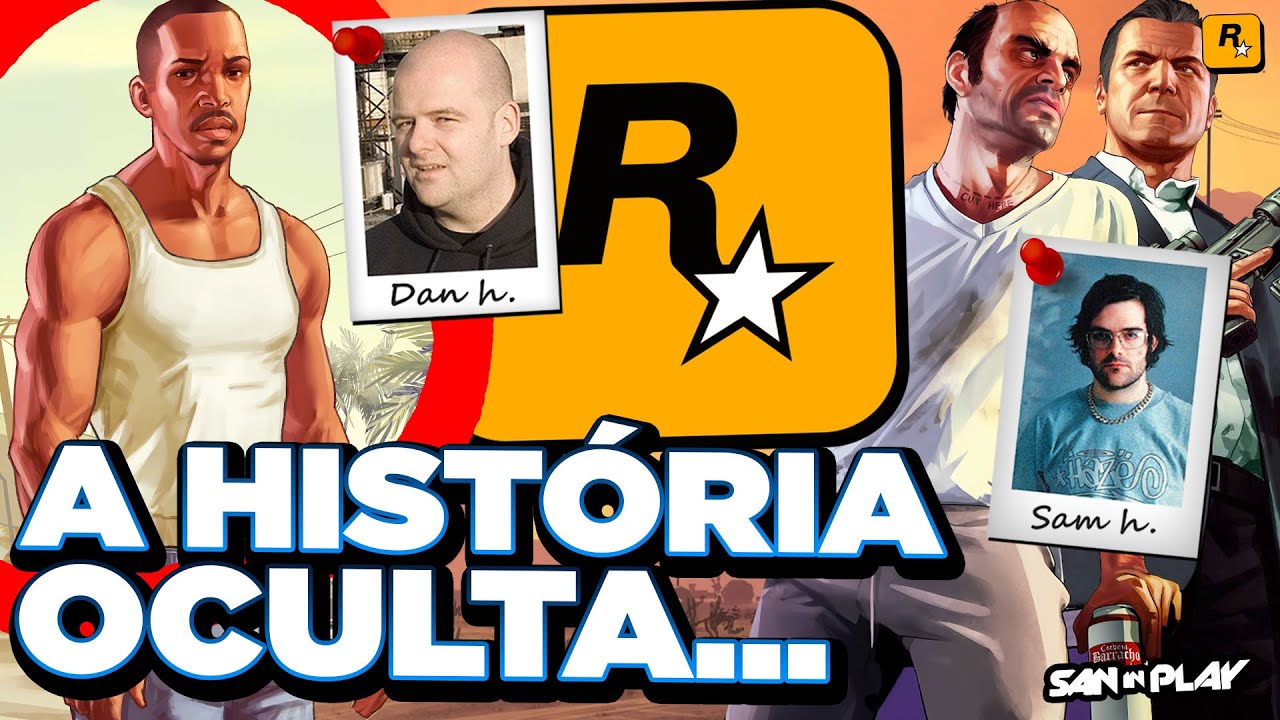 A HISTÓRIA não CONTADA da ROCKSTAR GAMES! (O Segredo por Trás do Maior Estúdio de Games...)
