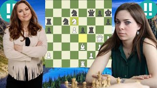 Between Judit Polgar and Dina Belenkaya, Every Move Shifted the Balance