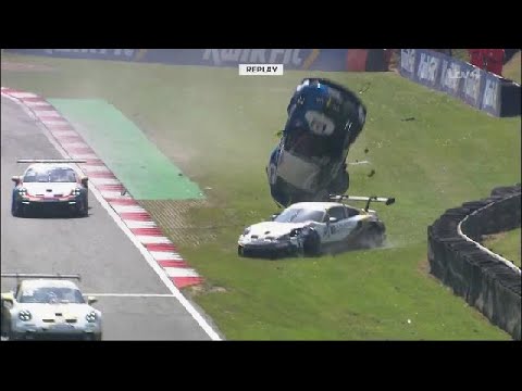 Porsche Cup GB Crashes 2024