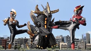 Download lagu ウルトラマンR/B VS/& ゴモラ VS グランドキングメガロス Ultraman R/B VS/& Gomora VS Grand King Megalos mp3