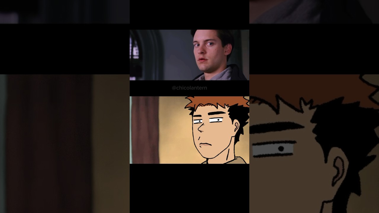“I heard spiderman was there…” (animated by me) #chicolantern #spiderman #animation #tobeymaguire