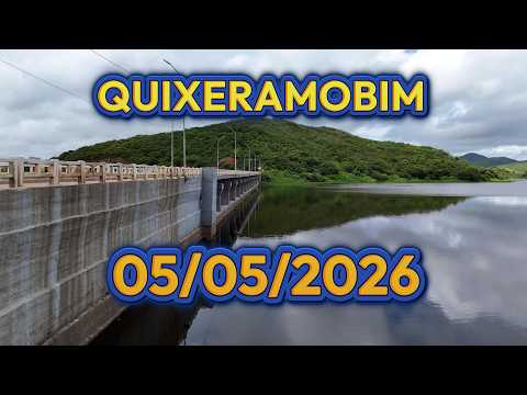 Barragem de Quixeramobim & Açude Fogareiro dados Atualizados 05/05/2026 Sertão Central - Ceará