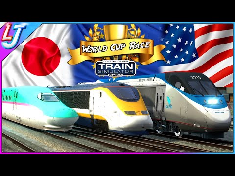Train Simulator - Europe, Asia & America (World Cup Race)