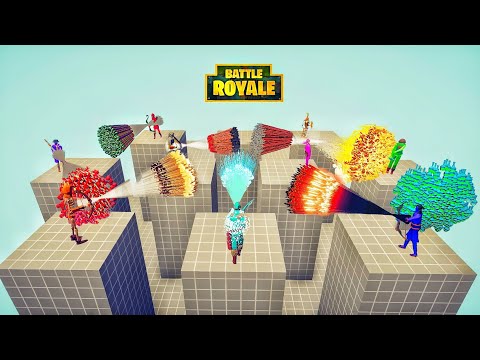 EVERY GOD - FREE FOR ALL - Totally Accurate Battle Simulator TABS