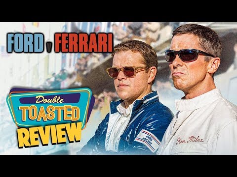 Thumbnail for FORD V FERRARI MOVIE REVIEW - Double Toasted Reviews by Ford v Ferrari