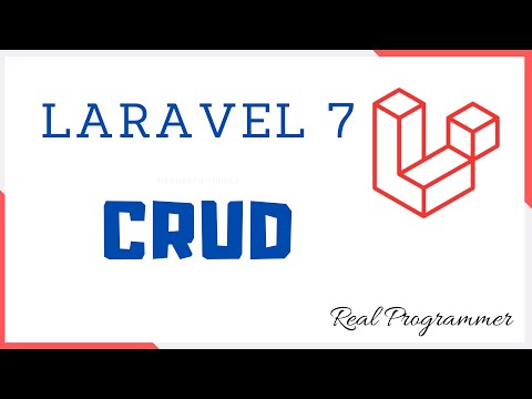 laravel 7 crud tutorial