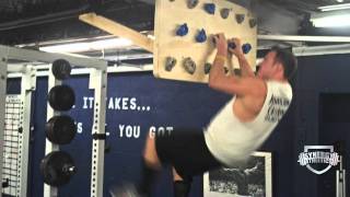 Homemade Rock Wall Climbing Exercises