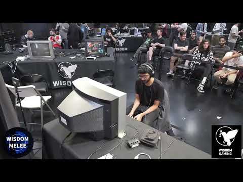 Wisdom Melee - Singles Top 8 Losers Semis: Cody Schwab (Fox) vs Spark (Sheik)