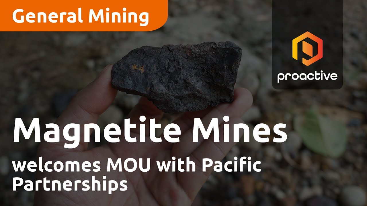 Magnetite Mines welcomes MoU with Pacific Partnerships