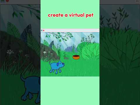 Scratch Tutorial Create A Virtual Pet Part 1 Scratch Codingforkidsfree Shorts