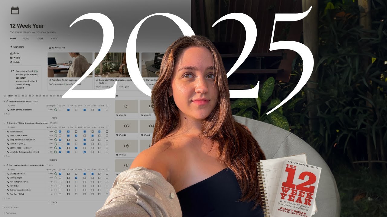 90 Days to Change Your Life: How I'm Finishing the Year with the 12 Week Year (+ Notion template)