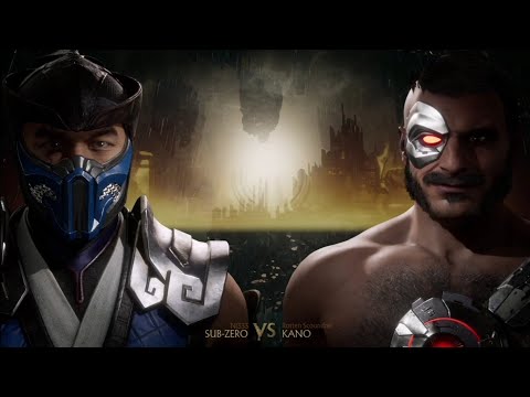 Mortal Kombat 11 - sub-zero Vs Kano - Very Hard