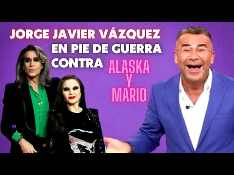 Jorge Javier Vázquez se hace el ofendido y carga contra Alaska y Mario Vaquerizo