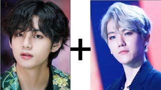 Download lagu if BTS Taehyung got a surgery to look like EXO Baekhyun #BTS #Taehyung #EXO #Baekhyun #kpop #shorts mp3