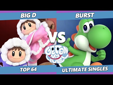 GOML 2022 Top 64 - Burst (Yoshi) Vs. Big D (Ice Climbers) SSBU Ultimate Tournament