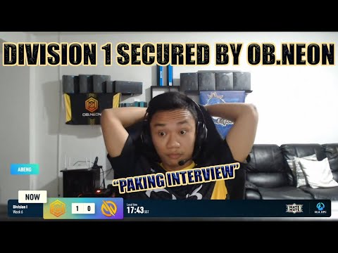 INTERVIEW WITH ABENG (ANAK BENGKEL) AFTER MATCH AGAINST EXECRATION & MOTIVATE.TRUST GAMING