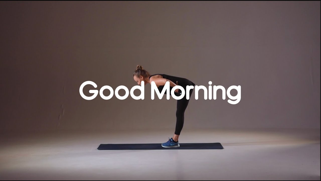 Good Morning Exercise - How to Demo - Strengthen Hamstrings & Lower Back - YouTube