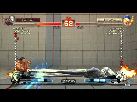 SSF4 AE: roxas0427 (Seth) vs kitling907 (Yun) - Ranked Match (720p HD)