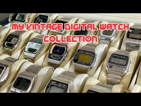 My Vintage Digital Watch Collection -  1970s-80 Nostalgia Fest !
