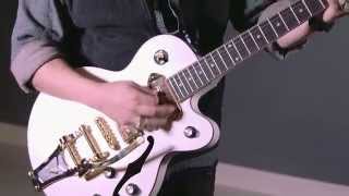 Video thumbnail for Epiphone Limited Edition Wildkat Royale Electric Guitar Pearl White by Woodwind & Brasswind is now Music & Arts