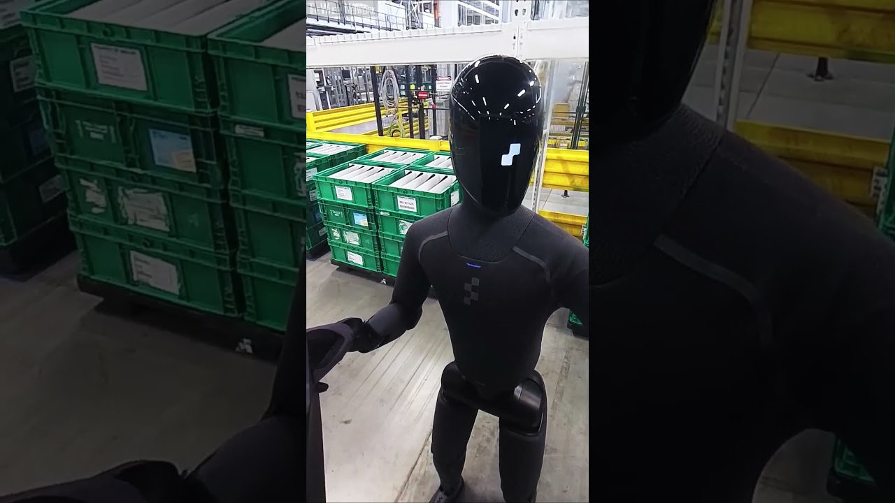 Humanoid Robotics at BMW Group Plant Spartanburg #automobile #humanoidrobot #robot #technology #bmw