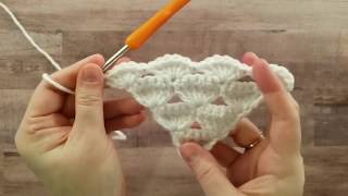 Snowy Sky Shawl Stitch Tutorial