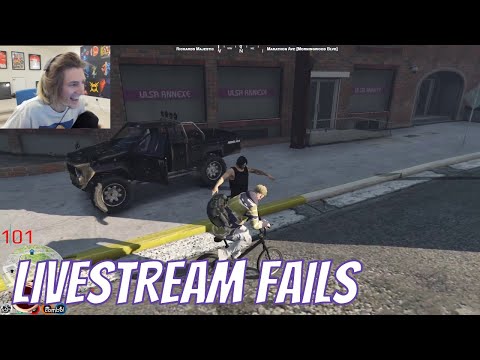 Cyberpunk Strikes AGAIN (GTA RP) | Livestream Fails (xQcOW, Mizkif, cyr)