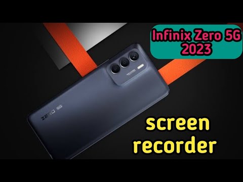 How To Record Screen In Infinix Zero 5G 2023, Screen Recording Setting , Screen Recording In Infinix