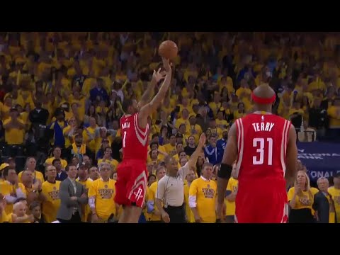 Trevor Ariza Hits the 3-pointer | Rockets vs Warriors | May 19, 2015 | 2015 NBA Playoffs