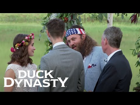 Duck Dynasty: John Luke and Mary Kate Say "I Do" | Duck Dynasty