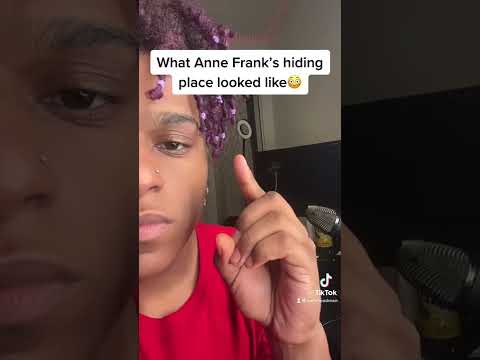 What Anne Frank’s hiding place looked like😳 #shorts