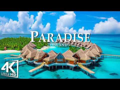 Paradise 4K  • Stunning Footage , Relaxing Music With Beautiful Nature Scenes - Amazing Nature