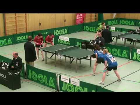 Wirlmann/Fazlic - Kraft/Imamura // Livestream Deutsche Jugendmeisterschaft Tischtennis 2013